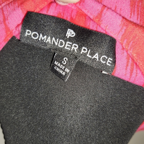 Pomander Place Vibrant Pink and Orange Dress - Picture 4 of 4